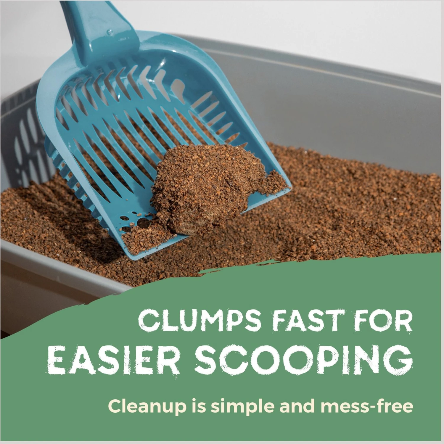 Naturally Fresh Quick Clumping Unscented Cat Litter, 40-lb Bag 8 Naturally Fresh Quick Clumping Unscented Cat Litter, 40-lb Bag - Image 6