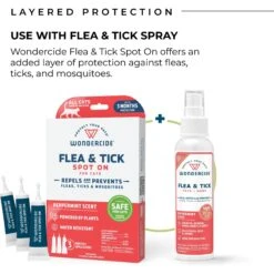 Wondercide Spot-On Peppermint Flea & Tick Spot Treatment For Cats, 3 Doses (3-mos. Supply) 13 Wondercide Spot-On Peppermint Flea & Tick Spot Treatment For Cats, 3 Doses (3-mos. Supply) -Trixie || Catit || Nature's Miracle Shop 639678 PT4. AC SS1800 V1704319537