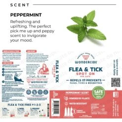 Wondercide Spot-On Peppermint Flea & Tick Spot Treatment For Cats, 3 Doses (3-mos. Supply) 14 Wondercide Spot-On Peppermint Flea & Tick Spot Treatment For Cats, 3 Doses (3-mos. Supply) -Trixie || Catit || Nature's Miracle Shop 639678 PT5. AC SS1800 V1704319536