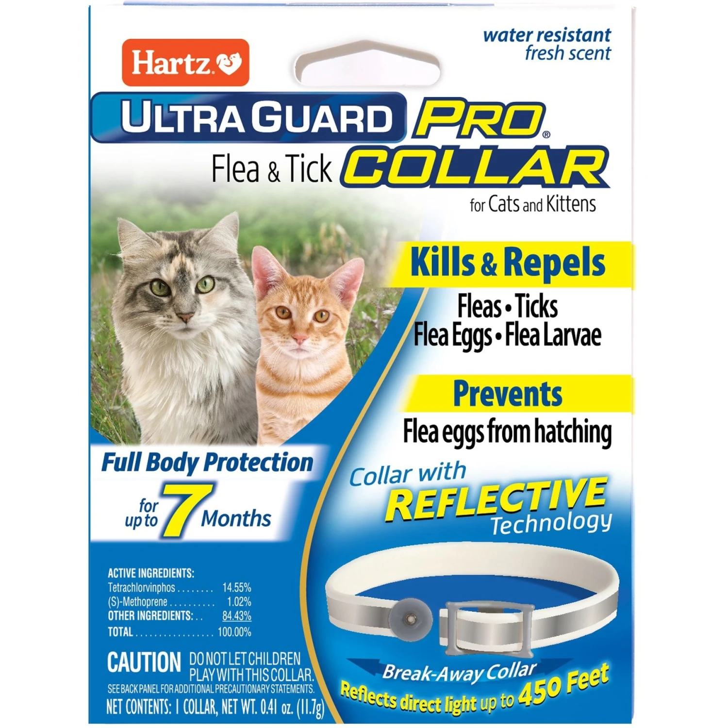 Hartz UltraGuard Pro Flea & Tick Collar For Cats & Hartz Nature's Shield Natural Flea & Tick Home Spray 4 Hartz UltraGuard Pro Flea & Tick Collar For Cats & Hartz Nature's Shield Natural Flea & Tick Home Spray - Image 2