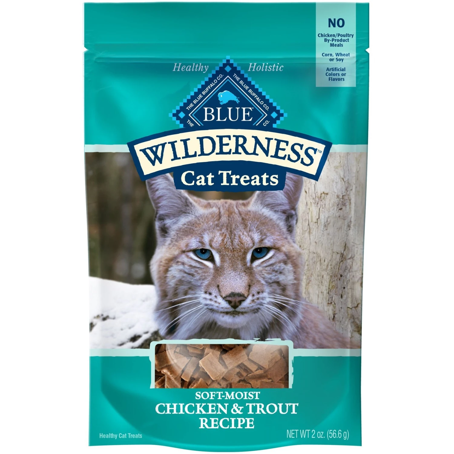 Blue Buffalo Wilderness Chicken & Trout Grain-Free Cat Treats + 3 Items 4 Blue Buffalo Wilderness Chicken & Trout Grain-Free Cat Treats + 3 Items - Image 2