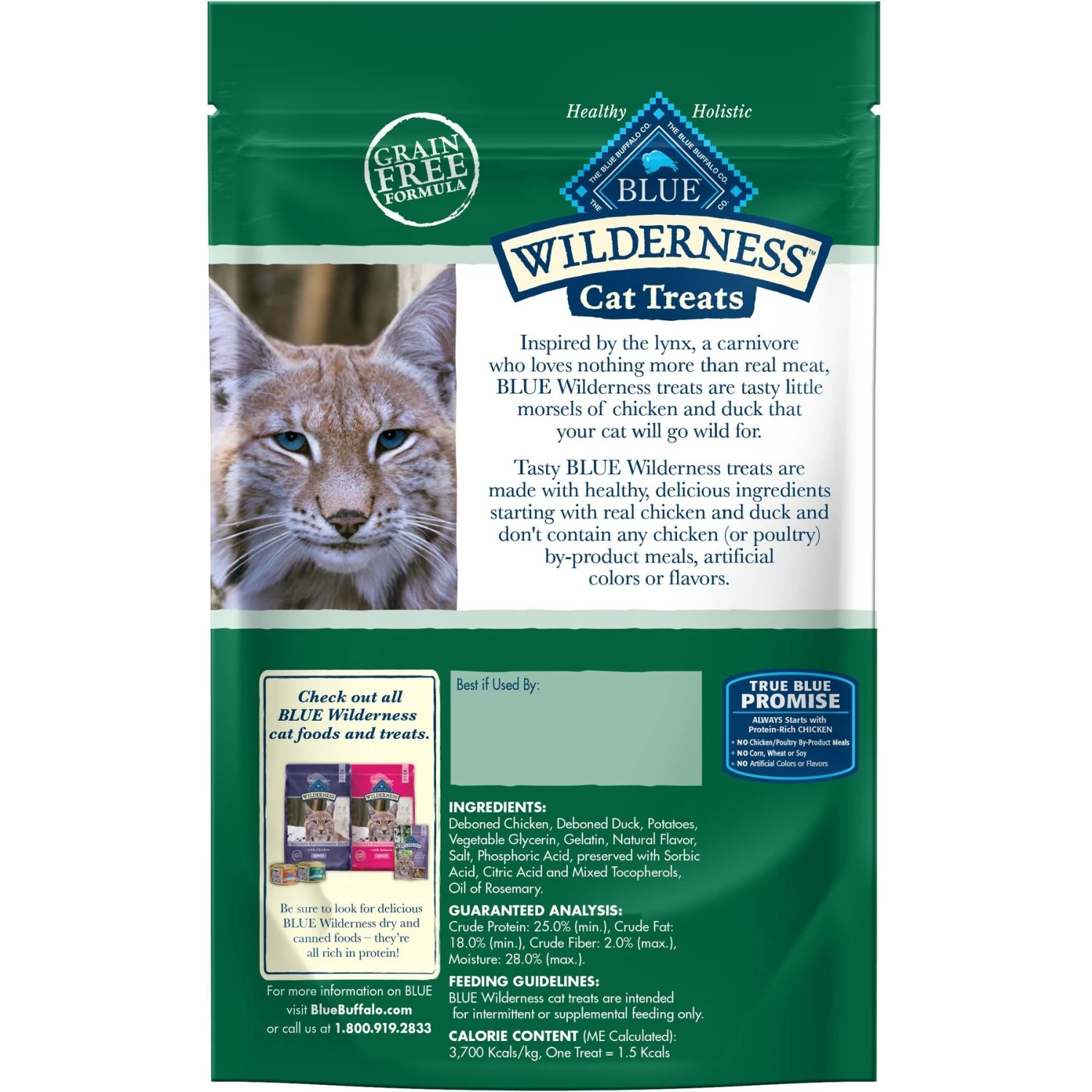 Blue Buffalo Wilderness Chicken & Trout Grain-Free Cat Treats + 3 Items 9 Blue Buffalo Wilderness Chicken & Trout Grain-Free Cat Treats + 3 Items - Image 7