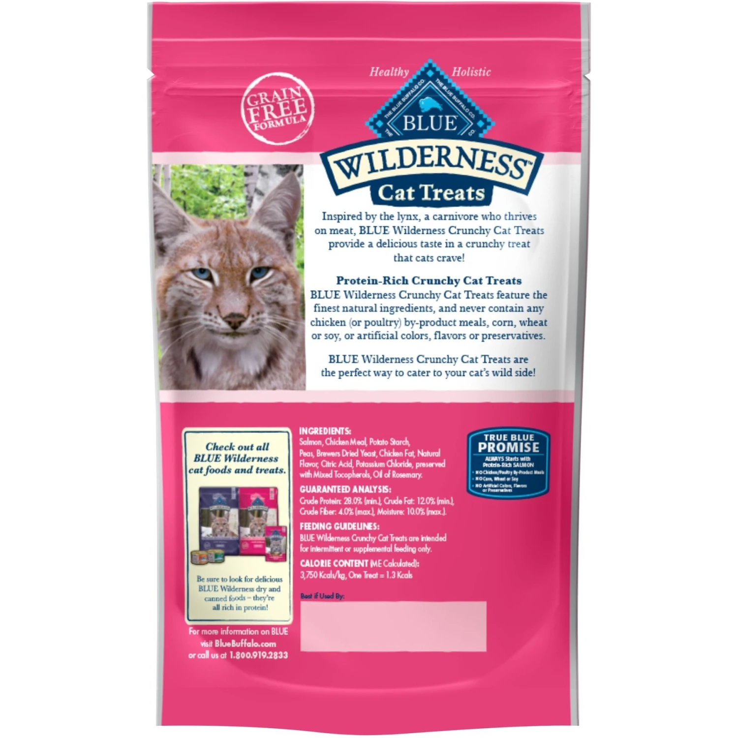 Blue Buffalo Wilderness Chicken & Trout Grain-Free Cat Treats + 3 Items 11 Blue Buffalo Wilderness Chicken & Trout Grain-Free Cat Treats + 3 Items - Image 9