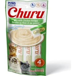 Inaba Churu Grain-Free Tuna With Chicken Puree Lickable Cat Treat + 2 Items -Trixie || Catit || Nature's Miracle Shop 640134 PT5. AC SS1800 V1663713921