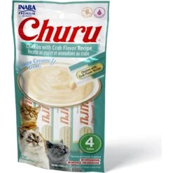 Inaba Churu Grain-Free Chicken With Cheese Puree Lickable Cat Treat + 2 Items 18 Inaba Churu Grain-Free Chicken With Cheese Puree Lickable Cat Treat + 2 Items -Trixie || Catit || Nature's Miracle Shop 640142 PT7. AC SS1800 V1663712218