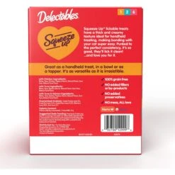Hartz Delectables Squeeze Up Tuna, Chicken, & Salmon Flavored Variety Pack Lickable Cat Treats, 0.5-oz Tube -Trixie || Catit || Nature's Miracle Shop 641246 PT3. AC SS1800 V1701982912