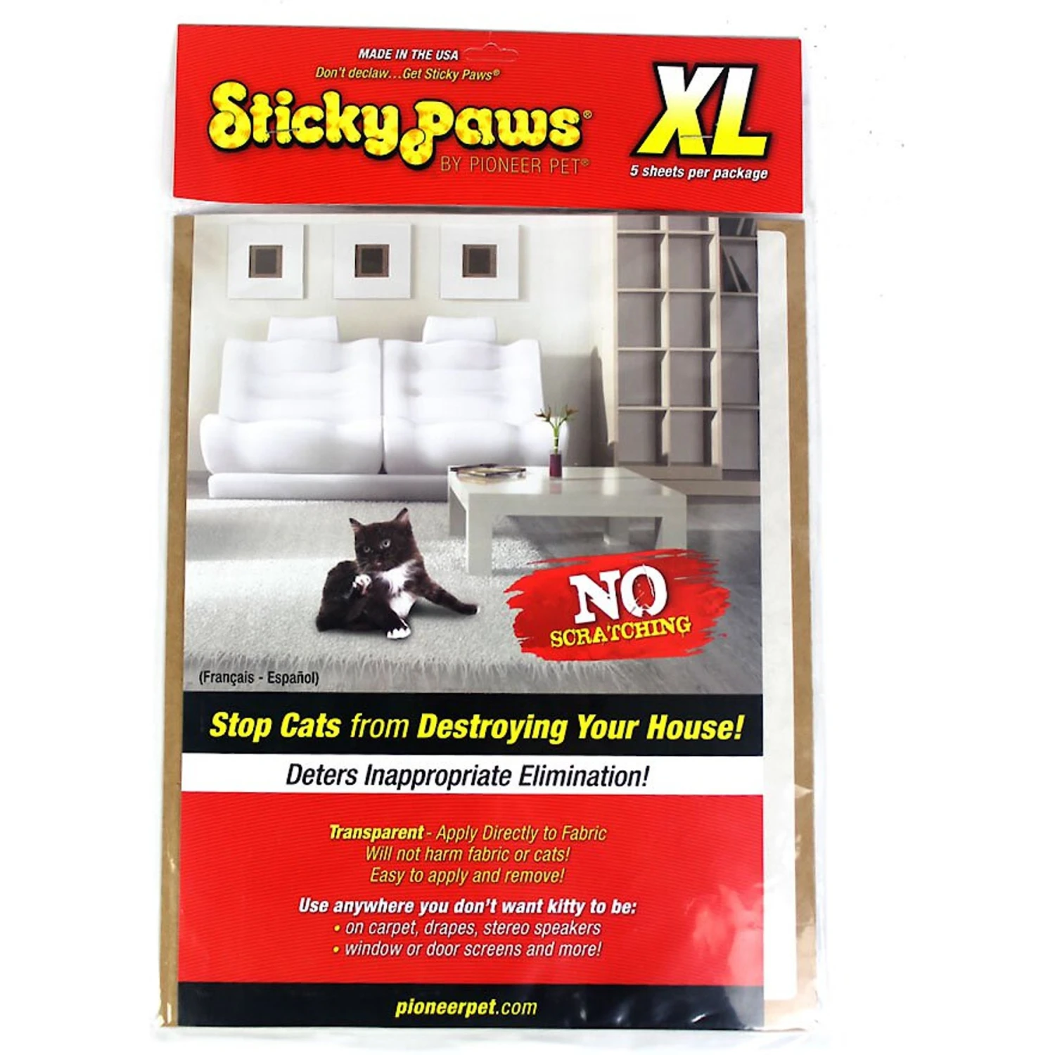 Sticky Paws X-Large Sheets 3 Sticky Paws X-Large Sheets