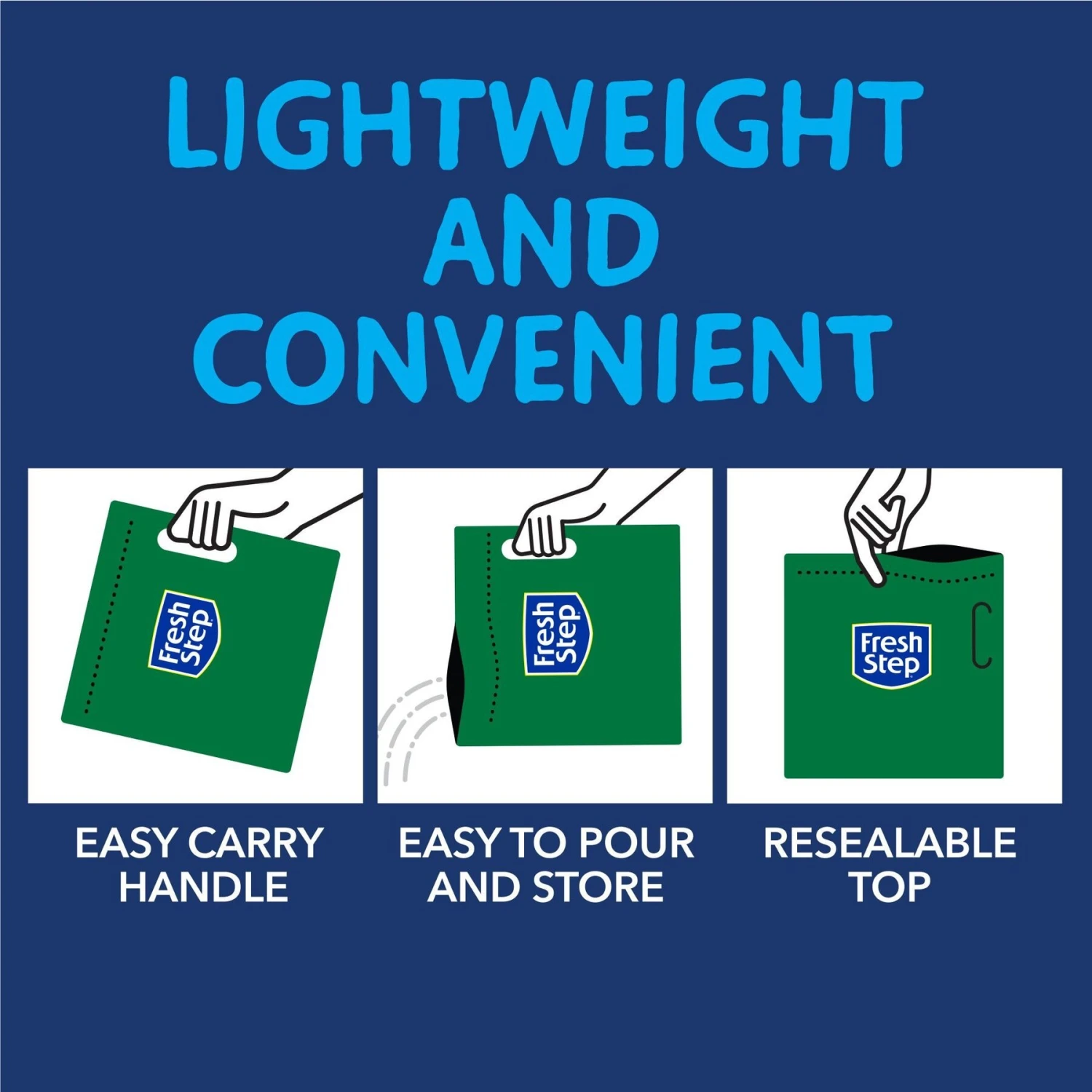 Fresh Step Outstretch Always Fresh Litter System, Starter Kit 16-lb Box & 7-lb Pouch 4 Fresh Step Outstretch Always Fresh Litter System, Starter Kit 16-lb Box & 7-lb Pouch - Image 2