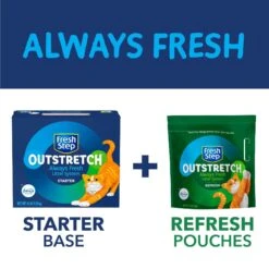 Fresh Step Outstretch Always Fresh Litter System, Starter Kit 16-lb Box & 7-lb Pouch 18 Fresh Step Outstretch Always Fresh Litter System, Starter Kit 16-lb Box & 7-lb Pouch -Trixie || Catit || Nature's Miracle Shop 645654 PT7. AC SS1800 V1694464706