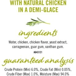 Fancy Feast Savory Puree Naturals Chicken Flavored In A Demi-Glace Squeezable Lickable Adult Cat Treats, 0.35-oz Tube 16 Fancy Feast Savory Puree Naturals Chicken Flavored In A Demi-Glace Squeezable Lickable Adult Cat Treats, 0.35-oz Tube -Trixie || Catit || Nature's Miracle Shop 645774 PT5. AC SS1800 V1664833428