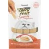 Fancy Feast Savory Puree Naturals Salmon & Tuna Flavored In A Demi-Glace Squeezable Lickable Adult Cat Treats, 0.35-oz Tube