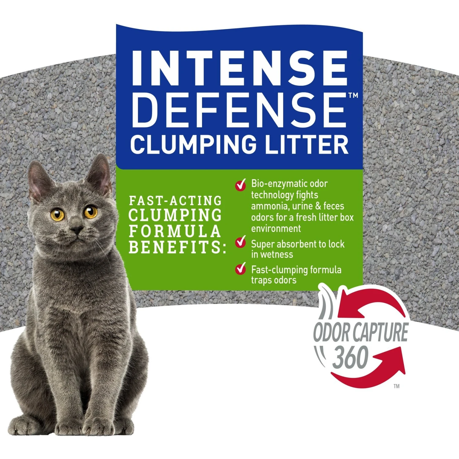 Nature's Miracle Intense Defense Unscented Clumping Clay Cat Litter 7 Nature's Miracle Intense Defense Unscented Clumping Clay Cat Litter - Image 5