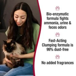 Nature's Miracle Intense Defense Unscented Clumping Clay Cat Litter 15 Nature's Miracle Intense Defense Unscented Clumping Clay Cat Litter -Trixie || Catit || Nature's Miracle Shop 646334 PT5. AC SS1800 V1668025873