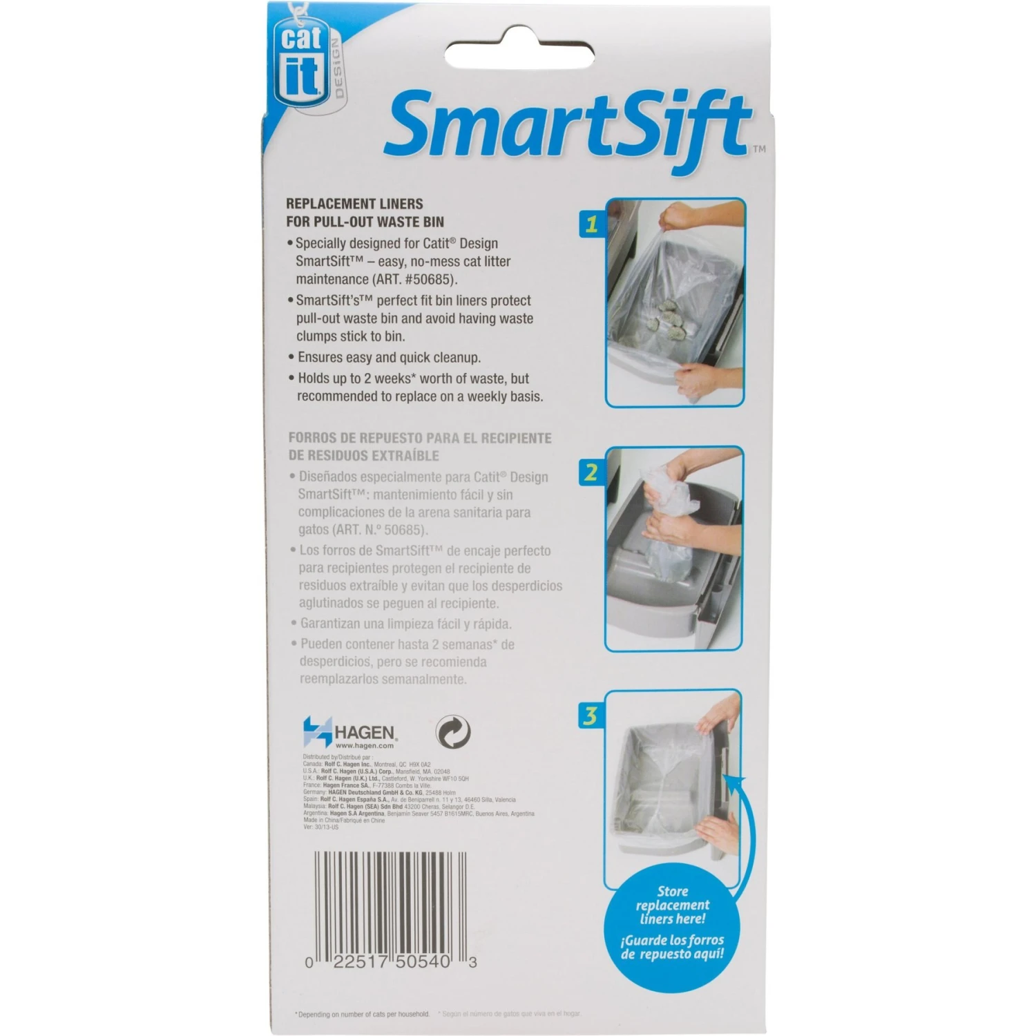 Catit Design SmartSift Biodegradable Replacement Liners 4 Catit Design SmartSift Biodegradable Replacement Liners - Image 2