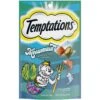 Temptations MixUps Meowmaid Salmon & Tuna Flavors Crunchy & Soft Cat Treats, 3-oz Bag