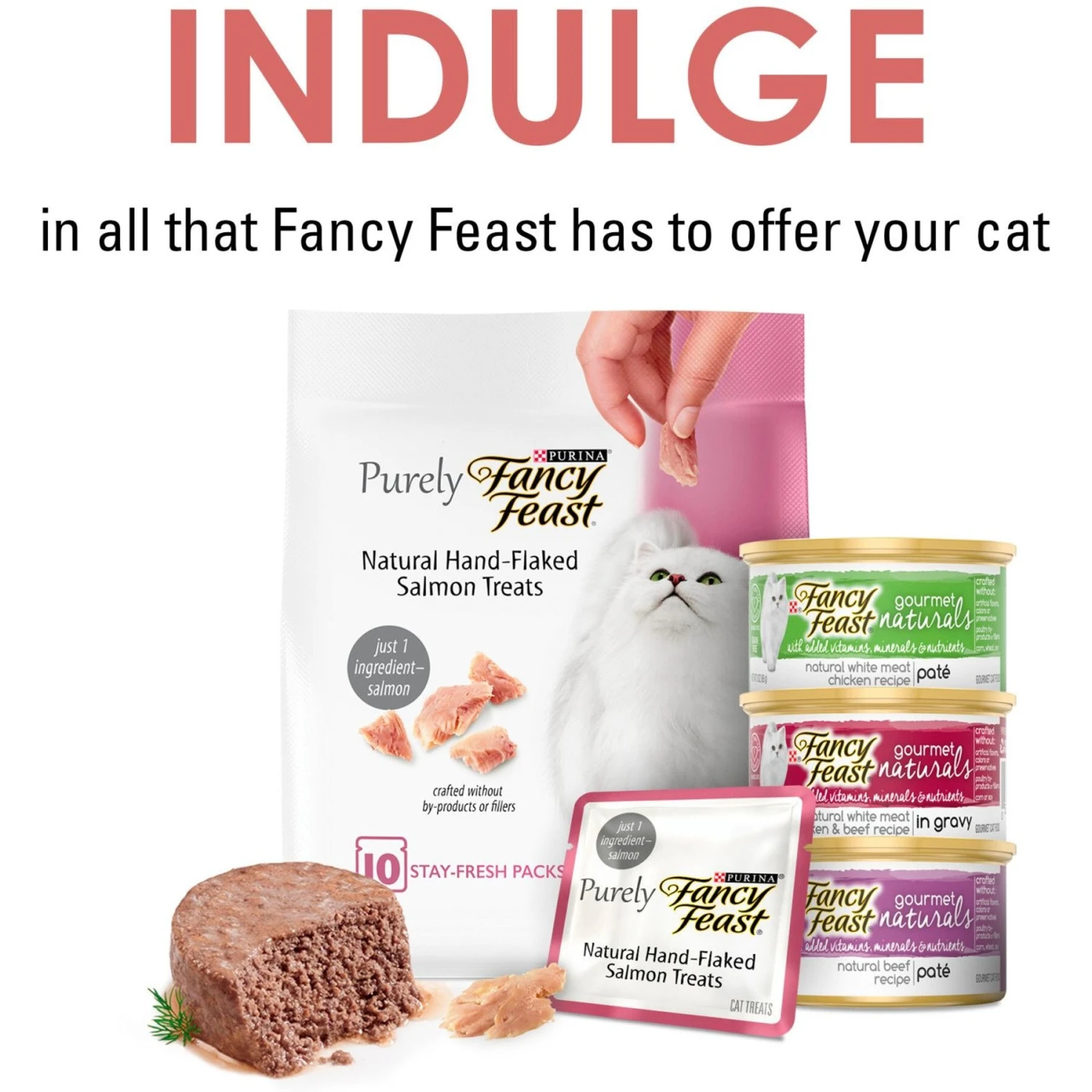 Fancy Feast Savory Cravings Salmon Flavor Limited Ingredient Soft Cat Treats 9 Fancy Feast Savory Cravings Salmon Flavor Limited Ingredient Soft Cat Treats - Image 7