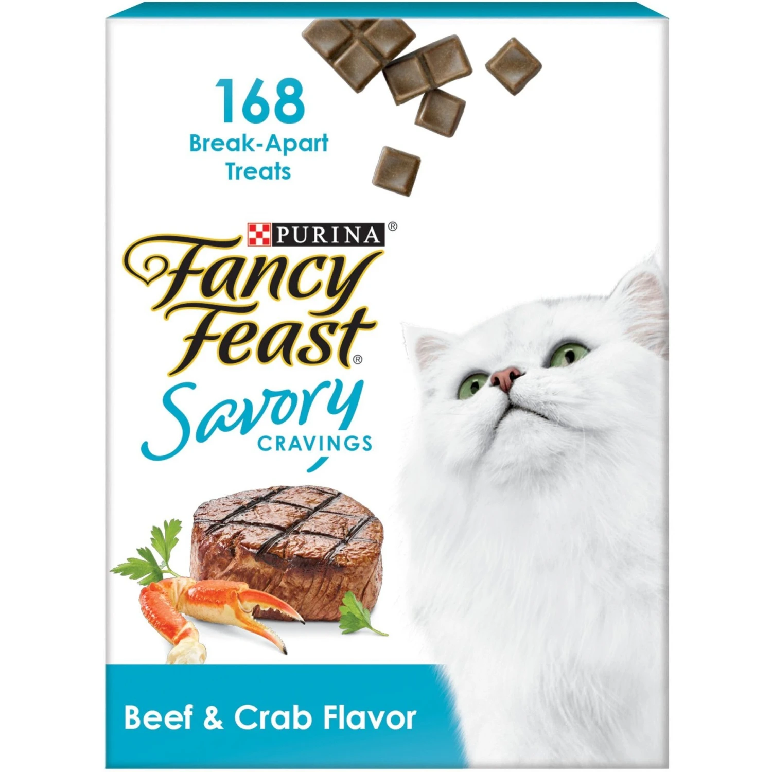 Fancy Feast Savory Cravings Beef & Crab Flavor Limited Ingredient Soft Cat Treats 3 Fancy Feast Savory Cravings Beef & Crab Flavor Limited Ingredient Soft Cat Treats