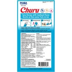 Inaba Churu Tuna Recipe With Seafood Flavor Creamy Puree Grain-Free Lickable Cat Treats -Trixie || Catit || Nature's Miracle Shop 666950 PT1. AC SS1800 V1665603444