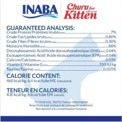 Inaba Churu For Kittens Chicken Recipe Puree Grain-Free Lickable Cat Treats 16 Inaba Churu For Kittens Chicken Recipe Puree Grain-Free Lickable Cat Treats -Trixie || Catit || Nature's Miracle Shop 667030 PT6. AC SS1800 V1673448658
