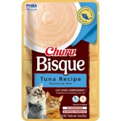 Inaba Churu Bisque Tuna Recipe Grain-Free Lickable Cat Treats