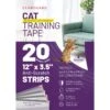 CLAWGUARD Anti-Scratch Training Cat Deter Tape Strips. 20 Count, 12 X 4-in -Trixie || Catit || Nature's Miracle Shop 668606 MAIN. AC SS1800 V1670960057