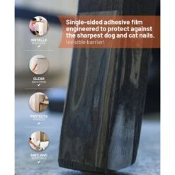 CLAWGUARD Protection Tape Durable Single-Sided Sheets Protection Barrier, 20 Count, 17 X 12-in 12 CLAWGUARD Protection Tape Durable Single-Sided Sheets Protection Barrier, 20 Count, 17 X 12-in -Trixie || Catit || Nature's Miracle Shop 668654 PT3. AC SS1800 V1670960049