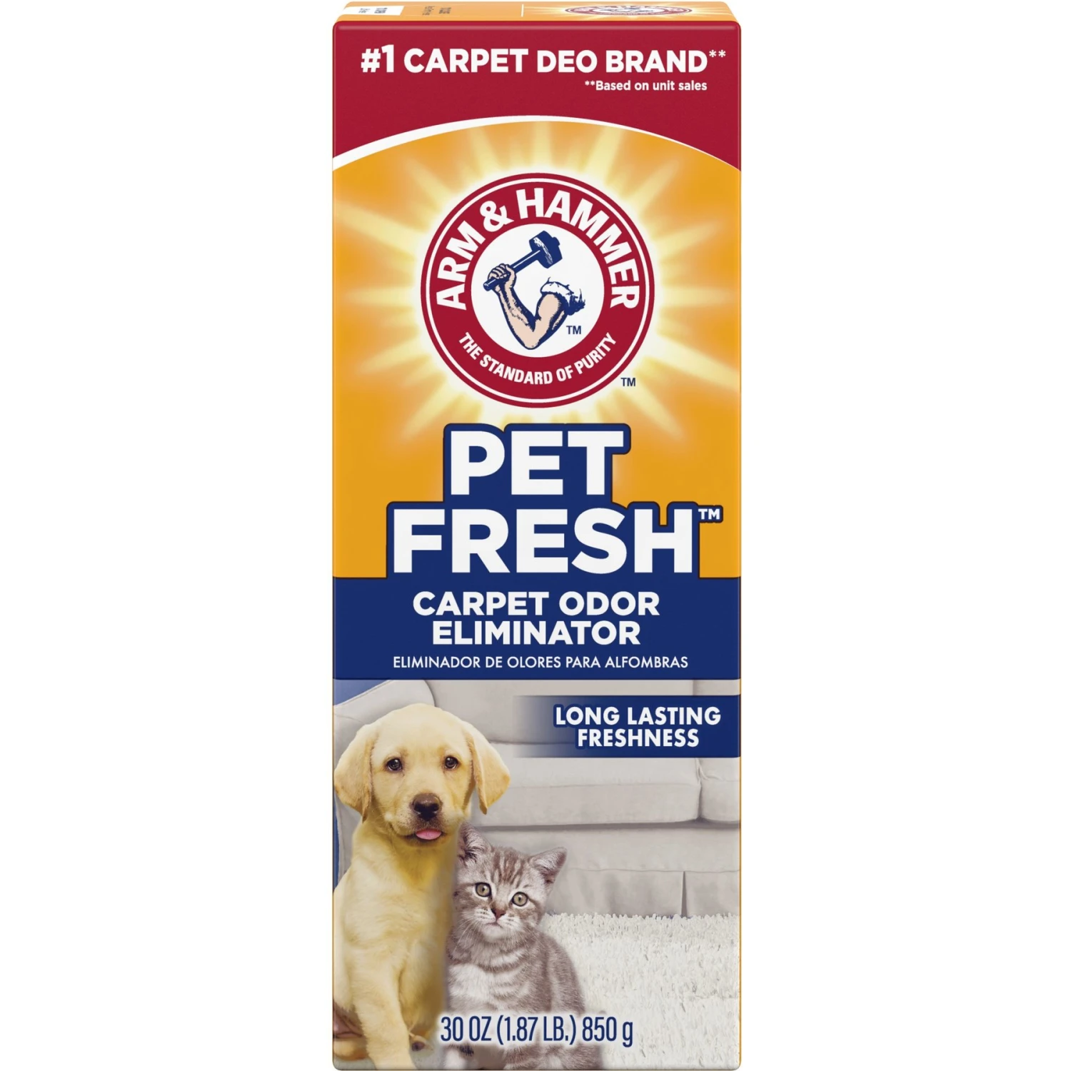 Arm & Hammer Litter Carpet & Room Pet Fresh Carpet Odor Eliminator, 30-oz 3 Arm & Hammer Litter Carpet & Room Pet Fresh Carpet Odor Eliminator, 30-oz