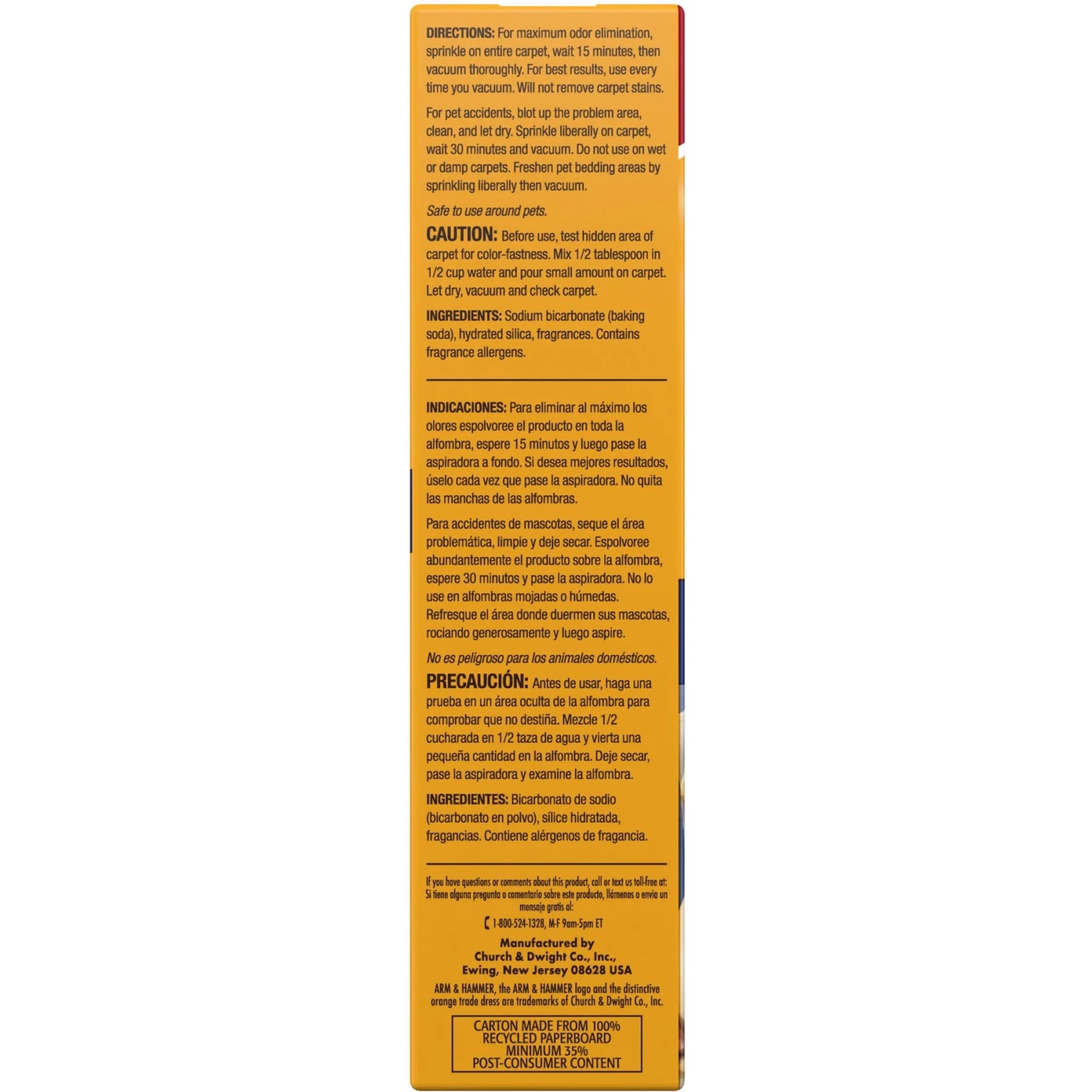 Arm & Hammer Litter Carpet & Room Pet Fresh Carpet Odor Eliminator, 30-oz 6 Arm & Hammer Litter Carpet & Room Pet Fresh Carpet Odor Eliminator, 30-oz - Image 4