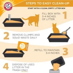 Arm & Hammer Litter Ultra Last Long Lasting Odor Control Clumping Clay Cat Litter -Trixie || Catit || Nature's Miracle Shop 67044 PT5. AC SS1800 V1663797445