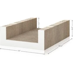 Way Basics Eco ZBoard UBed Cat Scratcher 7 Way Basics Eco ZBoard UBed Cat Scratcher -Trixie || Catit || Nature's Miracle Shop 675270 PT2. AC SS1800 V1665781004