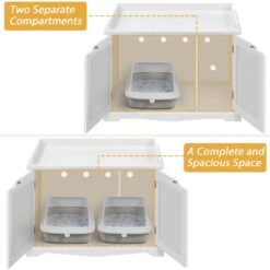 Yaheetech Litter Box Furniture Cat House -Trixie || Catit || Nature's Miracle Shop 677238 PT3. AC SS1800 V1687375572