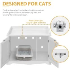 Yaheetech Litter Box Furniture Cat House -Trixie || Catit || Nature's Miracle Shop 677238 PT4. AC SS1800 V1687375633