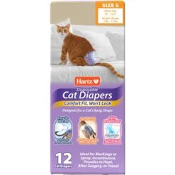 Hartz Disposable Cat Diaper & Hartz Delectables Bisque Senior 10+ Tuna & Chicken Lickable Cat Treat 12 Hartz Disposable Cat Diaper & Hartz Delectables Bisque Senior 10+ Tuna & Chicken Lickable Cat Treat -Trixie || Catit || Nature's Miracle Shop 678454 PT1. AC SS1800 V1671810649