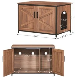 Unipaws Cat Litter Box Enclosure With Top Opening, Large -Trixie || Catit || Nature's Miracle Shop 680950 PT5. AC SS1800 V1666385846