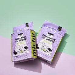 Michu Mixed Tofu Heavy Duty Flushable Kitty Litter, 5.5-lb Bag -Trixie || Catit || Nature's Miracle Shop 686270 PT3. AC SS1800 V1666839580
