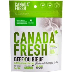 Canada Fresh Beef Soft & Chewy Cat Treats, 3-oz Bag