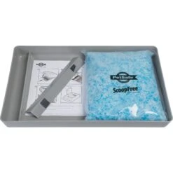 PetSafe ScoopFree Premium Crystal Litter 2-Pack & PetSafe ScoopFree Complete Reusable Litter Tray -Trixie || Catit || Nature's Miracle Shop 694158 PT5. AC SS1800 V1668549456