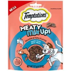 Temptations Meaty MixUps Salmon & Tuna Bites Soft & Chewy Cat Treats