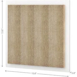 Way Basics Square Wall Cat Scratcher, Medium -Trixie || Catit || Nature's Miracle Shop 697254 PT1. AC SS1800 V1667949400