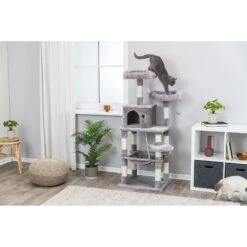 TRIXIE Eduardo Cat Tree, Gray 12 TRIXIE Eduardo Cat Tree, Gray -Trixie || Catit || Nature's Miracle Shop 701566 PT1. AC SS1800 V1668550047