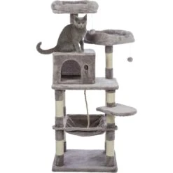 TRIXIE Eduardo Cat Tree, Gray 13 TRIXIE Eduardo Cat Tree, Gray -Trixie || Catit || Nature's Miracle Shop 701566 PT2. AC SS1800 V1668544965