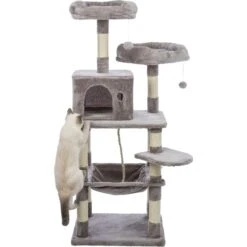 TRIXIE Eduardo Cat Tree, Gray 14 TRIXIE Eduardo Cat Tree, Gray -Trixie || Catit || Nature's Miracle Shop 701566 PT3. AC SS1800 V1668544964