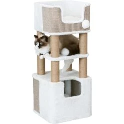 TRIXIE Lucano Cat Tree, Cream/Taupe -Trixie || Catit || Nature's Miracle Shop 701598 PT2. AC SS1800 V1668548196