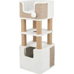 TRIXIE Lucano Cat Tree, Cream/Taupe -Trixie || Catit || Nature's Miracle Shop 701598 PT3. AC SS1800 V1668548318