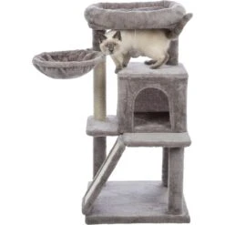 TRIXIE Pepito Cat Tree, Gray -Trixie || Catit || Nature's Miracle Shop 701614 PT3. AC SS1800 V1668549926
