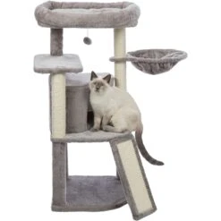 TRIXIE Adriana Cat Tree, Gray -Trixie || Catit || Nature's Miracle Shop 701630 PT3. AC SS1800 V1668549932