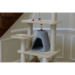 Armarkat 65-in Faux Fur Cat Tree & Condo -Trixie || Catit || Nature's Miracle Shop 70179 PT7. AC SS1800 V1678228257