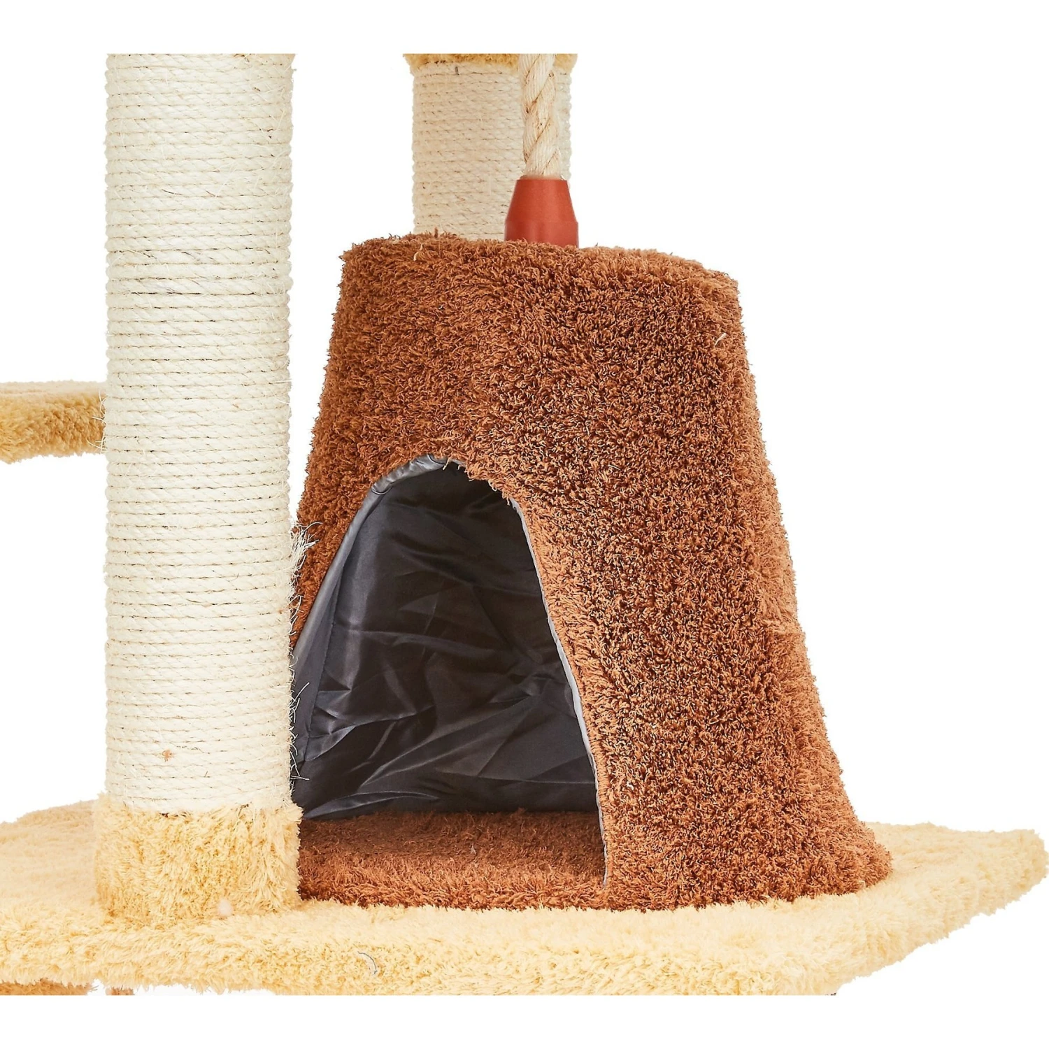 Armarkat 78-in Faux Fur Cat Tree & Condo 7 Armarkat 78-in Faux Fur Cat Tree & Condo - Image 5