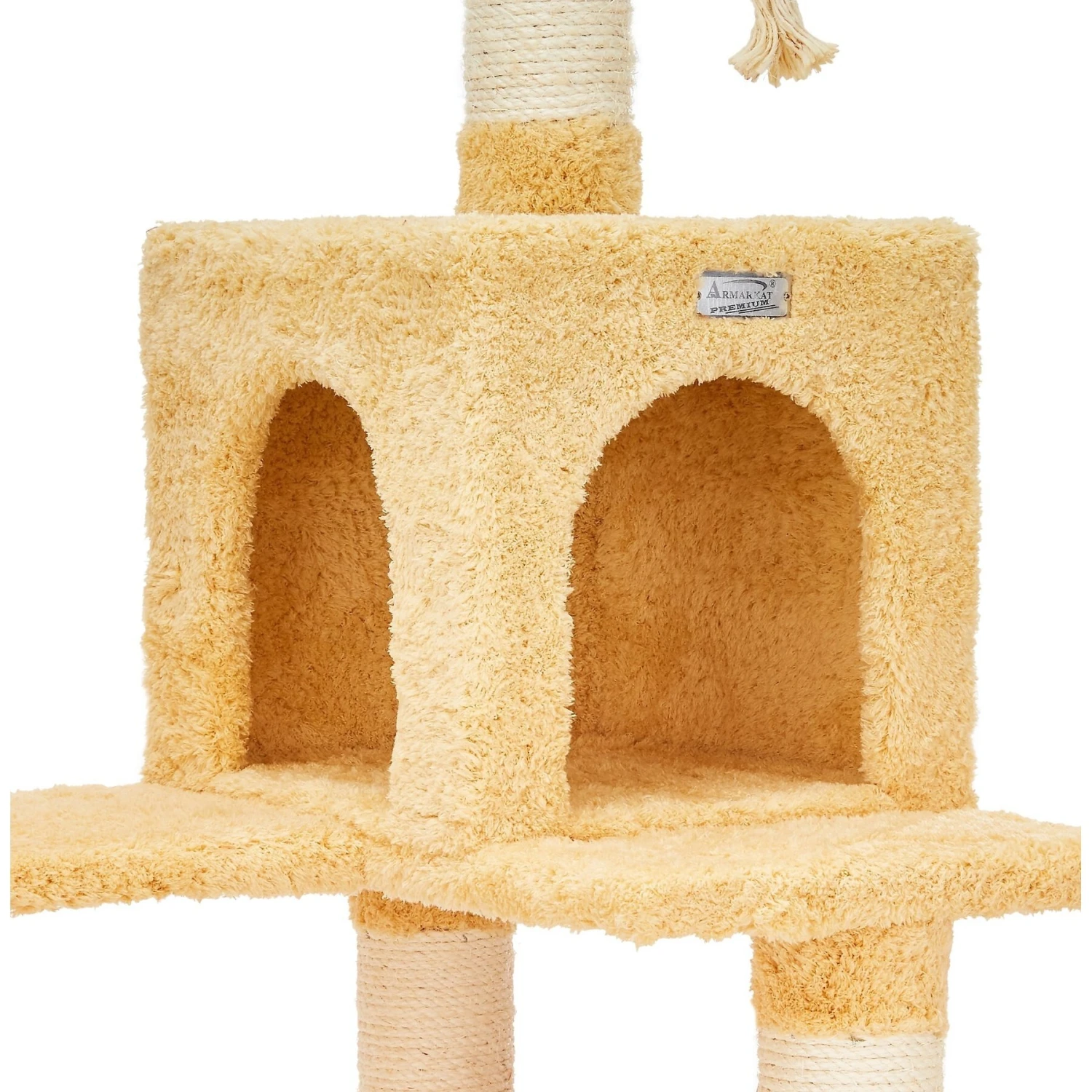 Armarkat 78-in Faux Fur Cat Tree & Condo 9 Armarkat 78-in Faux Fur Cat Tree & Condo - Image 7