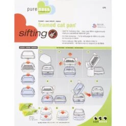 Van Ness Sifting Cat Litter Pan With Frame -Trixie || Catit || Nature's Miracle Shop 70447 PT7. AC SS1800 V1536764938